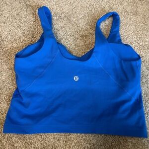 lululemon blue align tank